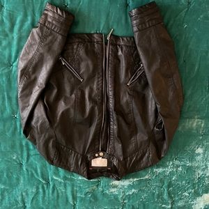Pleather jacket